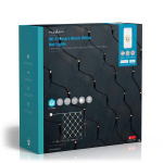 Nedis SmartLife Jouluvalot | Verkko | Wi-Fi | Lämmin Valkoinen | 400 LED\'s | 3.00 m | 3 x 3 m | Android™ / IOS