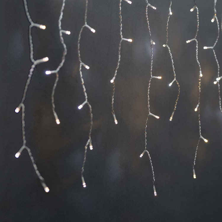 Nedis SmartLife Jouluvalot | Jääpuikko | Wi-Fi | Lämpimästä kylmään valkoiseen | 240 LED\'s | 5.00 m | Android™ / IOS