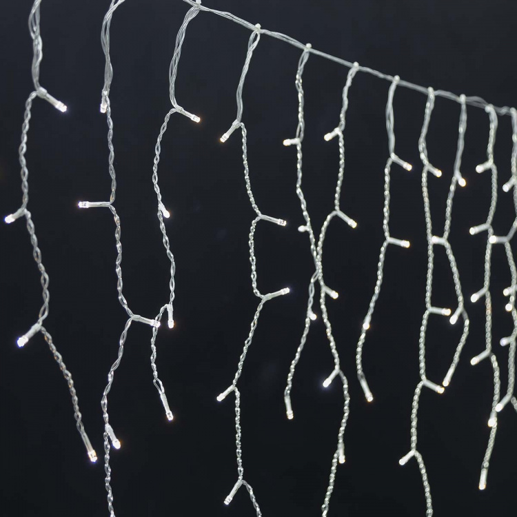 Nedis SmartLife Jouluvalot | Jääpuikko | Wi-Fi | Lämpimästä kylmään valkoiseen | 240 LED\'s | 5.00 m | Android™ / IOS