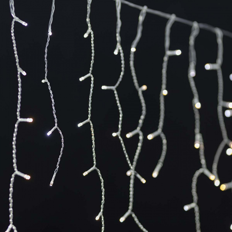 Nedis SmartLife Jouluvalot | Jääpuikko | Wi-Fi | Kylmä Valkoinen | 400 LED\'s | 8.00 m | Android™ / IOS