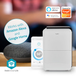 Nedis SmartLife-Ilmankuivain | Wi-Fi | 30 l/Päivä | Kosteudenpoisto / Jatkuva / Kuivaa pyykkiä / Ilmanvaihto | Android™ / IOS | Säädettävä hygrostaatti | 210 m³/h Nedis SmartLife-Ilmankuivain | Wi-Fi | 30 l/Päivä | Kosteudenpoisto / Jatkuva / Kuivaa pyykkiä / Ilmanvaihto | Android™ / IOS | Säädettävä hygrostaatti | 210 m³/h