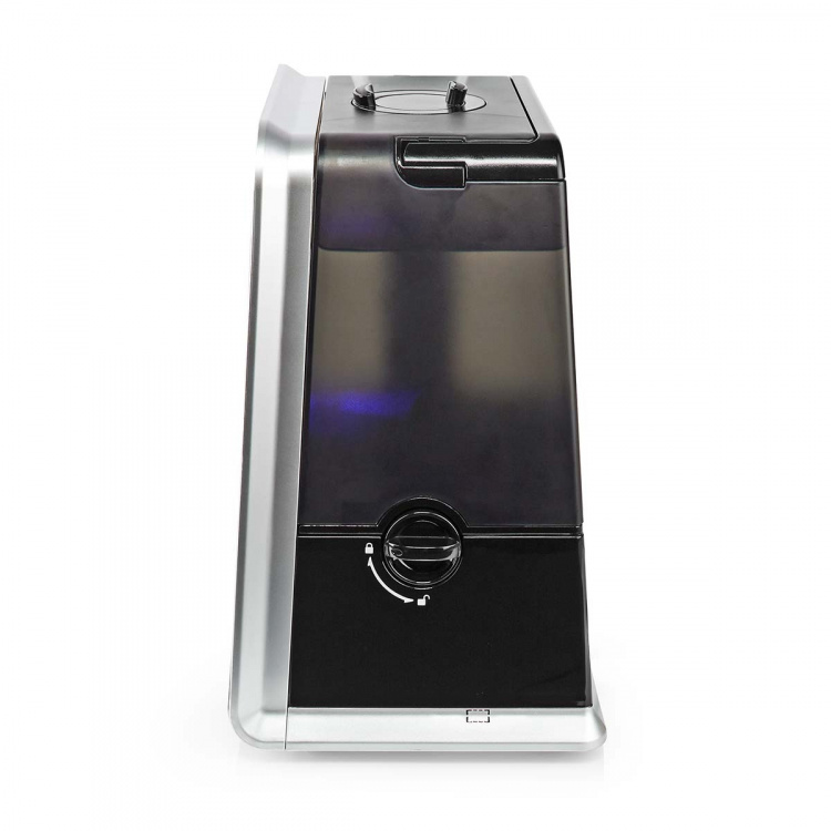 Nedis SmartLife-Kostutin | 110 W | Viileällä ja lämpimällä usvalla | 5.5 l | Kosteusmittari | Ajastin | Kaukosäädin | Yötila | Musta