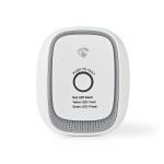 Nedis SmartLife-Kaasunilmaisin | Zigbee 3.0 | Verkkovirtakäyttöinen | Anturin käyttöikä: 5 Vuotta | EN 50194-1:2009 | Android™ / IOS | Testipainikkeella | 75 dB | Valkoinen Nedis SmartLife-Kaasunilmaisin | Zigbee 3.0 | Verkkovirtakäyttöinen | Anturin käyttöikä: 5 Vuotta | EN 50194-1:2009 | Android™ / IOS | Testipainikkeella | 75 dB | Valkoinen