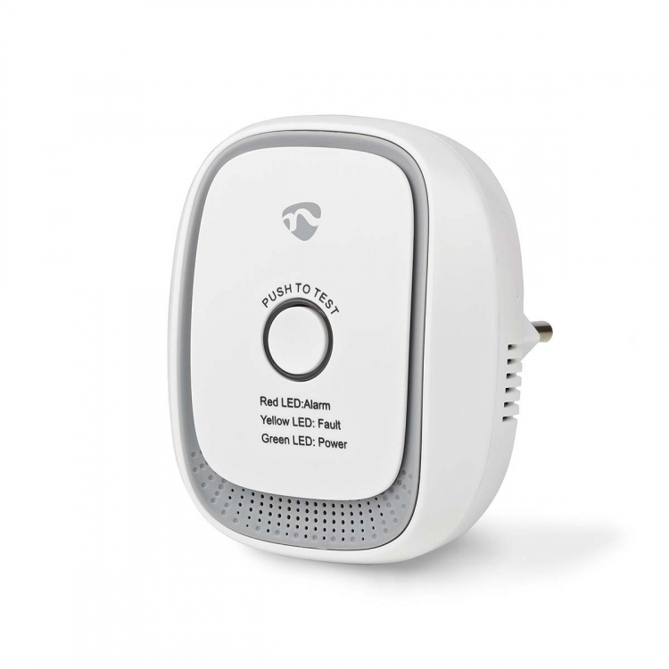 Nedis SmartLife-Kaasunilmaisin | Zigbee 3.0 | Verkkovirtakäyttöinen | Anturin käyttöikä: 5 Vuotta | EN 50194-1:2009 | Android™ / IOS | Testipainikkeella | 75 dB | Valkoinen Nedis SmartLife-Kaasunilmaisin | Zigbee 3.0 | Verkkovirtakäyttöinen | Anturin käyttöikä: 5 Vuotta | EN 50194-1:2009 | Android™ / IOS | Testipainikkeella | 75 dB | Valkoinen