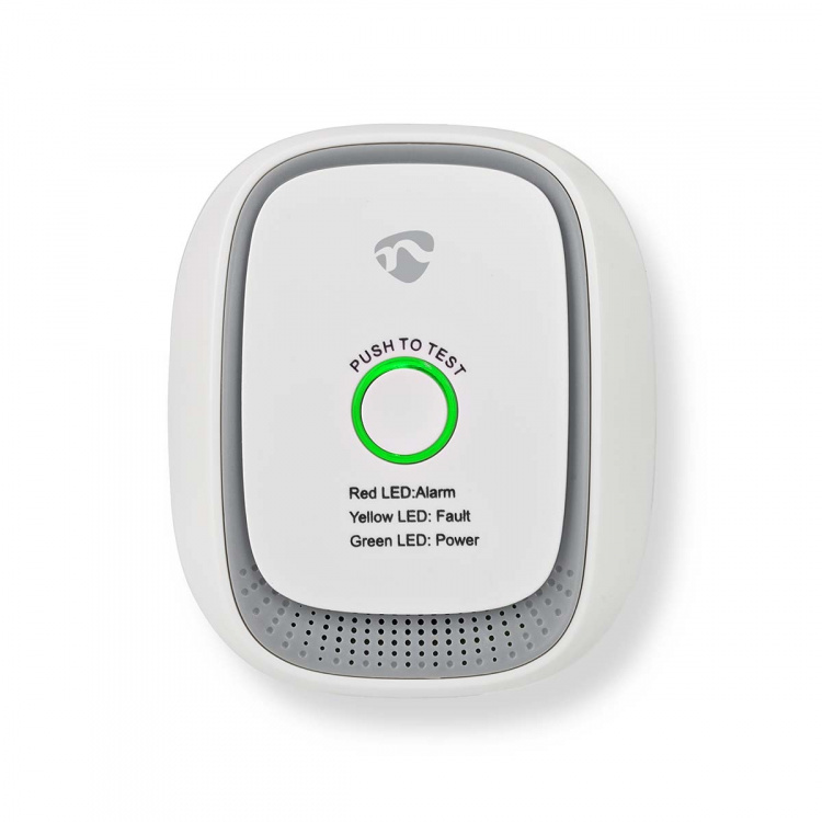 Nedis SmartLife-Kaasunilmaisin | Zigbee 3.0 | Verkkovirtakäyttöinen | Anturin käyttöikä: 5 Vuotta | EN 50194-1:2009 | Android™ / IOS | Testipainikkeella | 75 dB | Valkoinen Nedis SmartLife-Kaasunilmaisin | Zigbee 3.0 | Verkkovirtakäyttöinen | Anturin käyttöikä: 5 Vuotta | EN 50194-1:2009 | Android™ / IOS | Testipainikkeella | 75 dB | Valkoinen