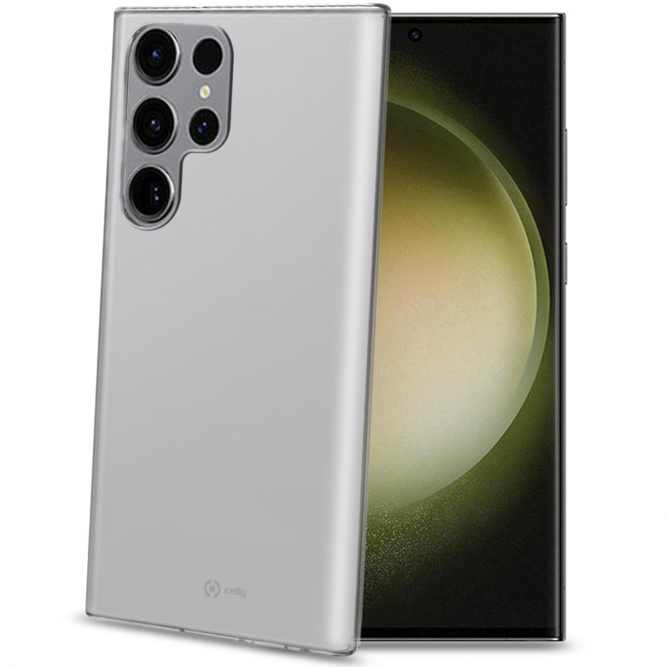 Celly Gelskin TPU kansi Galaxy S23 Ultra 5G Transp