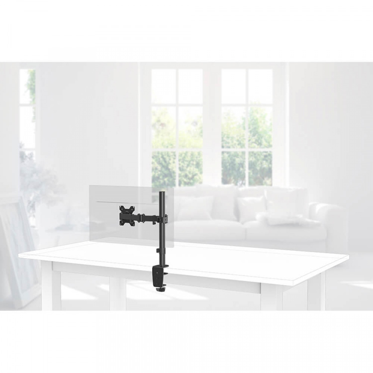 Hama Monitor Holder Work Out Single XL Black