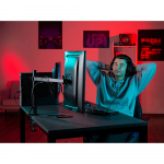 Hama Monitor Holder Work Out Twin Black