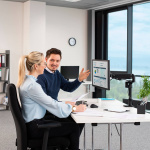 Hama Monitor Holder Performer Single Black Hama Monitor Holder Performer Single Black