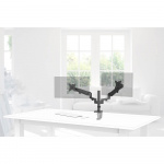 Hama Monitor Holder Performer Twin Black