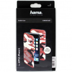 Hama Plånboksväska DesignLine iPhone6/6S Camo Brun