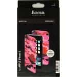 Hama Plånboksväska DesignLine iPhone6/6S Camo Rosa