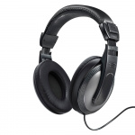 HAMA Headphone Over-Ear Wired Shell Black HAMA Headphone Over-Ear Wired Shell Black