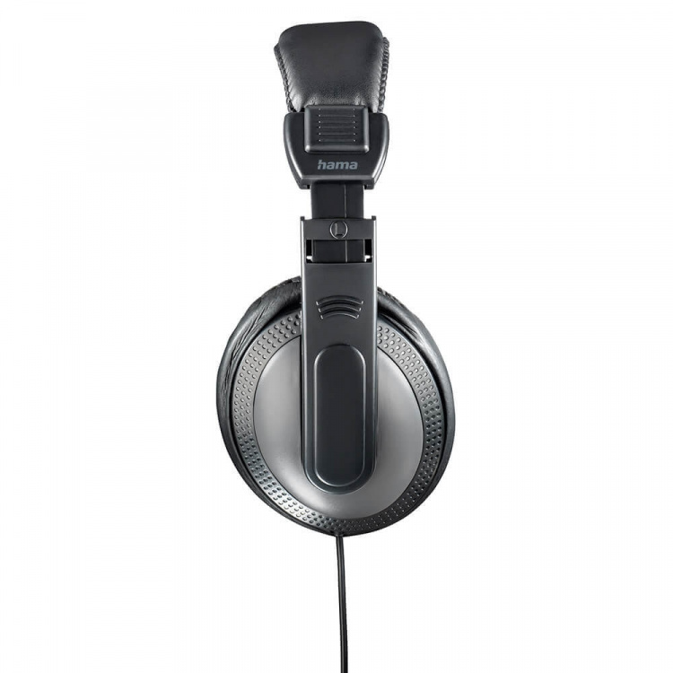 HAMA Headphone Over-Ear Wired Shell Black HAMA Headphone Over-Ear Wired Shell Black
