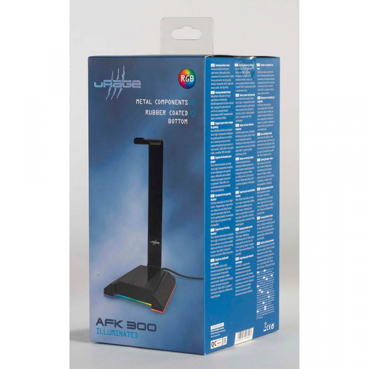 Urage Gaming Headset Stand AFK 300 Illuminated Urage Gaming Headset Stand AFK 300 Illuminated