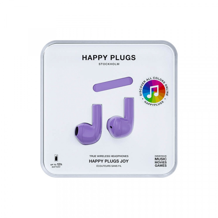 Happy Plugs Kuuloke Joy In-Ear TWS Lila Happy Plugs Kuuloke Joy In-Ear TWS Lila