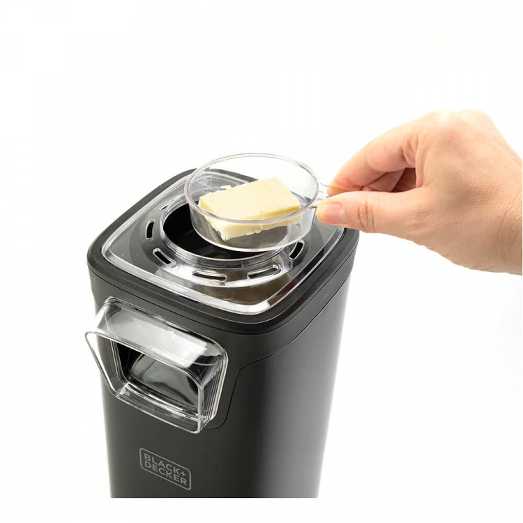 BLACK+DECKER Pop Corn Maker Black BLACK+DECKER Pop Corn Maker Black