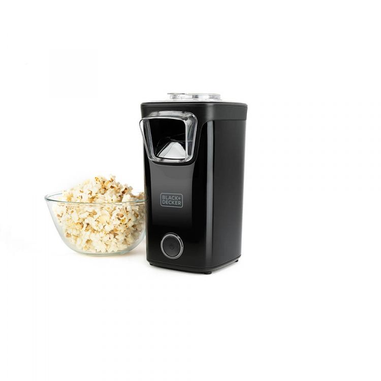BLACK+DECKER Pop Corn Maker Black BLACK+DECKER Pop Corn Maker Black