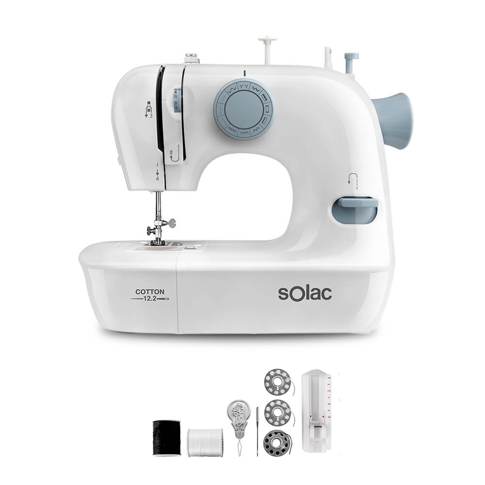 Mini Four Solac Osta SOLAC Sewing Machine Cotton 12.2 White | Teknikproffset.fi