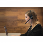 KOSS Headset CS295 Mono On-Ear Mic USB Black