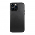 Buffalo Backcover Leather MagSeries iPhone 14 Pro Max Black