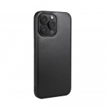 Buffalo Backcover Leather MagSeries iPhone 14 Pro Max Black