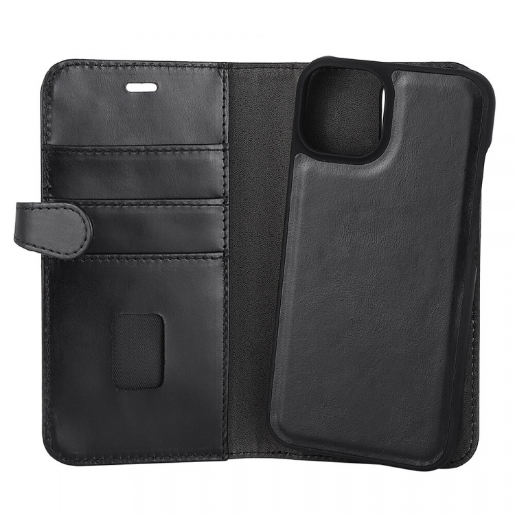 Buffalo 2in1 Leather 3 card MagSeries iPhone 13/14/15 Black Buffalo 2in1 Leather 3 card MagSeries iPhone 13/14/15 Black