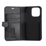 Buffalo 2in1 Wallet Leather 3 card iPhone 14 Pro Black Buffalo 2in1 Wallet Leather 3 card iPhone 14 Pro Black