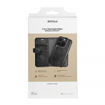 Buffalo 2in1 Wallet Leather 3 card iPhone 14 Pro Black Buffalo 2in1 Wallet Leather 3 card iPhone 14 Pro Black
