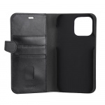 Buffalo 2in1 Wallet Leather 3 card iPhone 14 Pro Max Black Buffalo 2in1 Wallet Leather 3 card iPhone 14 Pro Max Black