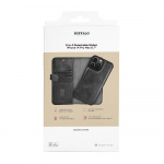 Buffalo 2in1 Wallet Leather 3 card iPhone 14 Pro Max Black Buffalo 2in1 Wallet Leather 3 card iPhone 14 Pro Max Black