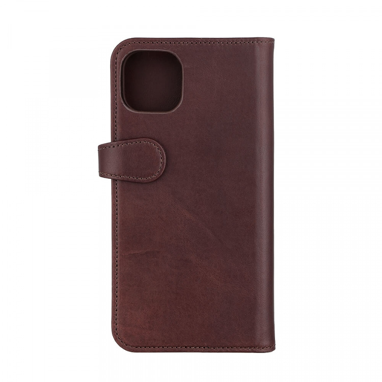 Buffalo 2in1 Wallet Leather 3 card iPhone 14 Plus Brown Buffalo 2in1 Wallet Leather 3 card iPhone 14 Plus Brown