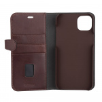 Buffalo 2in1 Wallet Leather 3 card iPhone 14 Plus Brown Buffalo 2in1 Wallet Leather 3 card iPhone 14 Plus Brown