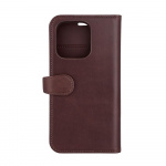 Buffalo 2in1 Wallet Leather 3 card iPhone 14 Pro Brown