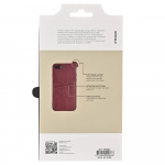Buffalo Back cover PU 2 card iPhone 7 / 8 / SE Brown