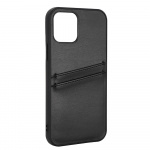 Buffalo Back cover PU 2 card iPhone 12/12 Pro Black Buffalo Back cover PU 2 card iPhone 12/12 Pro Black
