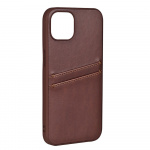 Buffalo Back cover PU 2 card iPhone 12/12 Pro Brown Buffalo Back cover PU 2 card iPhone 12/12 Pro Brown