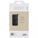 Buffalo Back cover PU 2 card iPhone 13 Black