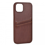 Buffalo Back cover PU 2 card iPhone 13 Brown Buffalo Back cover PU 2 card iPhone 13 Brown