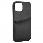 Buffalo Back cover PU 2 card iPhone 13 Mini Black Buffalo Back cover PU 2 card iPhone 13 Mini Black
