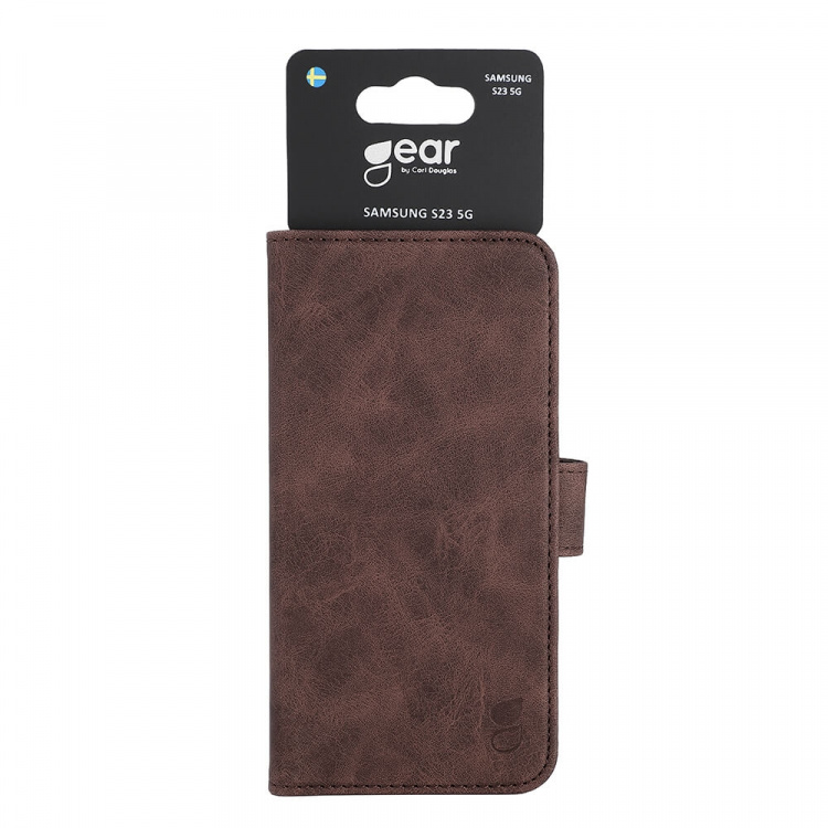 Gear Classic Wallet 3 card Samsung S23 5G Brown