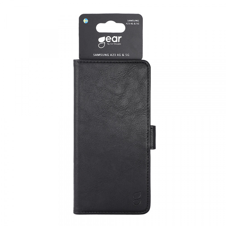 GEAR Classic Wallet 3 card Samsung A23 5G Black