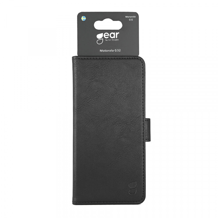 GEAR Mobile Wallet Black Motorola Moto G32