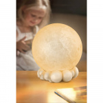 Mobility On Board Kaijutin Moon Globe Moniväri Valaistuksella Mobility On Board Kaijutin Moon Globe Moniväri Valaistuksella