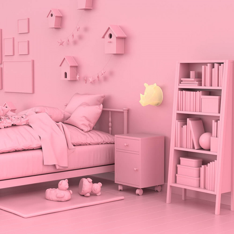 Mobility On Board Yövalo Seinälle Wild Rhino Moniväri Mobility On Board Yövalo Seinälle Wild Rhino Moniväri