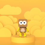 Mobility On Board MOB Kaiutin Langaton Tanssiva Pöllö Mobility On Board MOB Kaiutin Langaton Tanssiva Pöllö