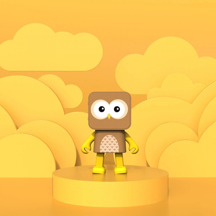 Mobility On Board MOB Kaiutin Langaton Tanssiva Pöllö Mobility On Board MOB Kaiutin Langaton Tanssiva Pöllö