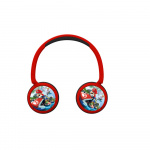 Super Mario MARIO Headphone On-Ear Junior Wireless 85dB/95dB Sharing Aux Super Mario MARIO Headphone On-Ear Junior Wireless 85dB/95dB Sharing Aux