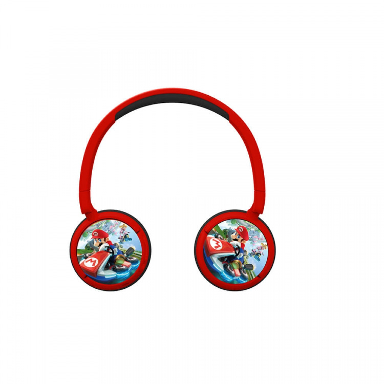 Super Mario MARIO Headphone On-Ear Junior Wireless 85dB/95dB Sharing Aux Super Mario MARIO Headphone On-Ear Junior Wireless 85dB/95dB Sharing Aux