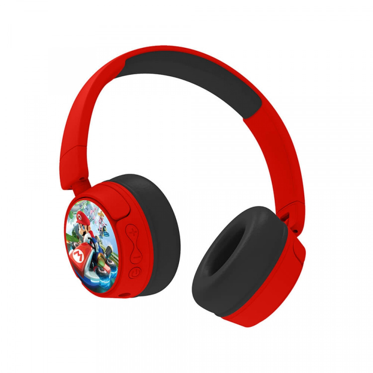 Super Mario MARIO Headphone On-Ear Junior Wireless 85dB/95dB Sharing Aux Super Mario MARIO Headphone On-Ear Junior Wireless 85dB/95dB Sharing Aux